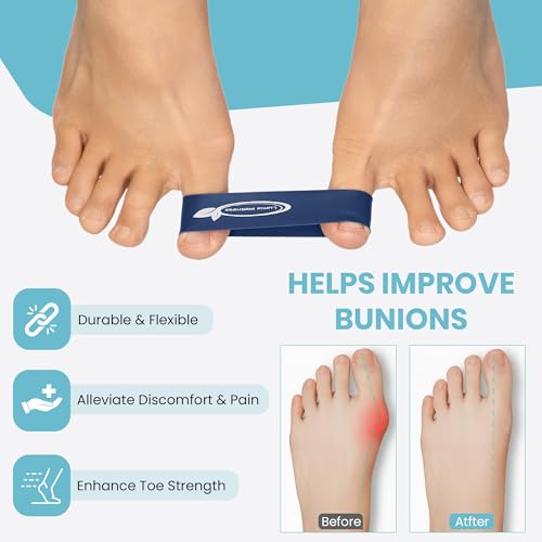 Natural Cork Balance Board Set - Yoga Foot & Ankle Strengthener, Balancing Board Massager for Plantar Fasciitis Relief, Pilates Toe Stretcher