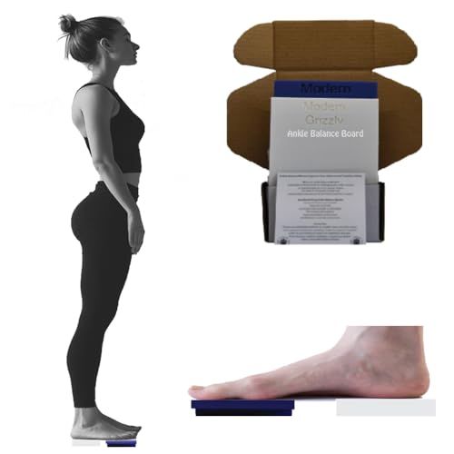 Ankle Exerciser Foot Strengthener, Ankle Foot Balance Boards, Exercise Core Stabilizer, Physical Therapy Equipment, Balance Board Kids Exerciser, Balance Training, Multiple Colors - color: Blue and White