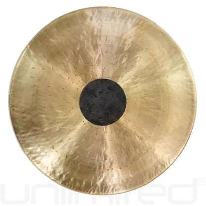 Unlimited Chocolate Drop Gongs - Includes Gong, Mallet & Rope/Bronze Chinese Gong/Bright Tones/For Sound Healing, Meditation & Yoga/Small & Large Available - size: 28"