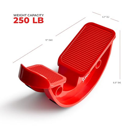 Sunny Health & Fitness Adjustable Calf & Ankle Stretcher - color: Red