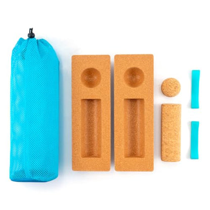 5-in-1 Cork Balance Set Foot Ankle Trainer Plantar Fasciitis Relief