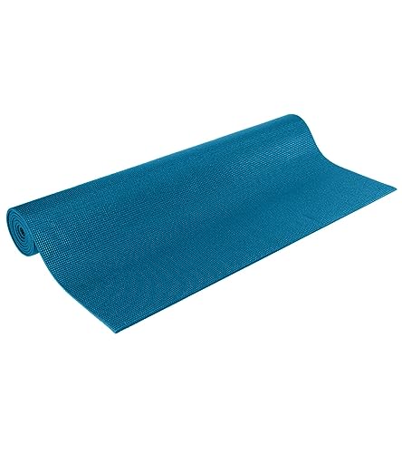 Everyday Yoga Mat Premium Edition, Non-Slip, Eco-Friendly, 3-5mm Thickness - color: Extra Large - Peacock, size: 5mm