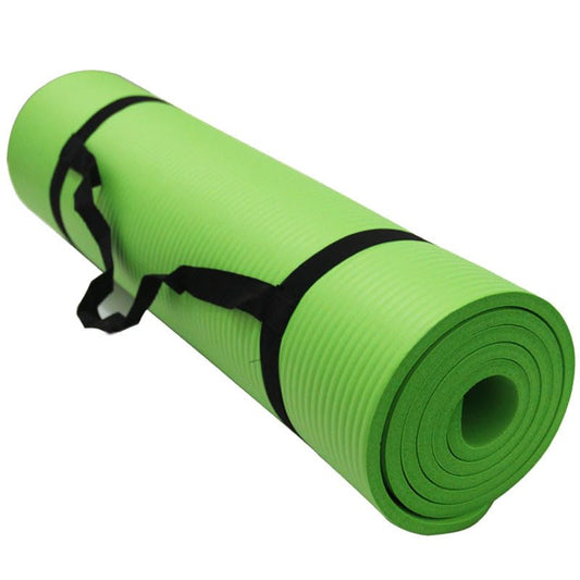 Yoga Mat Carrier with Adjustable Non-Slip Strap, Nylon Fitness Mat Holder Doubles as Resistance Band for Pilates, Stretching and Gym Exercises