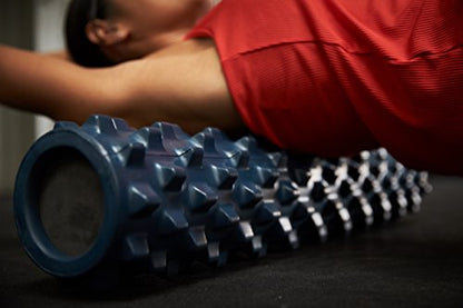 RumbleRoller Original Foam Roller Deep Tissue Massage Roller for Muscle Recovery (Midsize 22-Inch) - size: Midsize 22-Inch