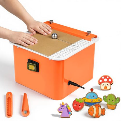 Safe Cardboard Cutter for Kids | Bladeless Paper Cutting Tool,DIY Craft Kit for Building 3D Models, Cardboard Construction and Creative Projects