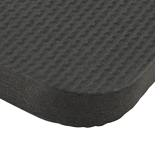 6 Pack Garden Kneeling Pads, Foam Thick Knee Pad, Kneeler Mat for Long Gardening Hours, Yoga, Prayer and Exercise 16 x 7 x 1 Inch, Black - size: 6PCS Black