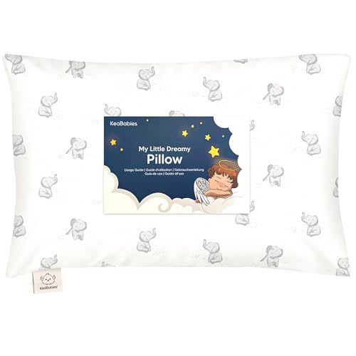 Toddler Pillow with Pillowcase, 13x18 My Little Dreamy Pillow (Elly) - color: Elly