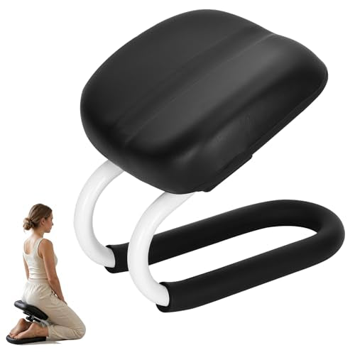 Adjustable Meditation Bench, Ergonomic Kneeling Stool for Yoga & Prayer