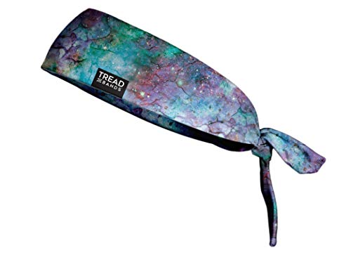 TreadBands All Terrain Tieback Non Slip Headband - Designs. Guaranteed to Stay in Place, Keeps Sweat Out of Your Eyes, Patented Grip Technology. - color: Designs - Neptune
