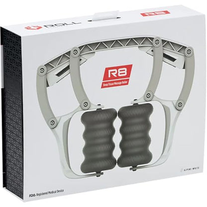 ROLL Recovery R8 (Alpine White) - Deep Tissue Massage Roller - color: Alpine White