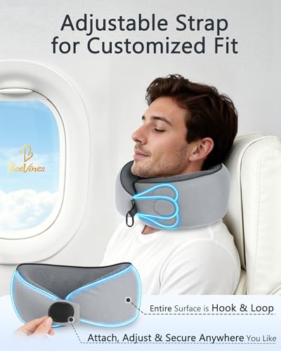 BeeVines Silk Sleep Masks & Travel Neck Pillow