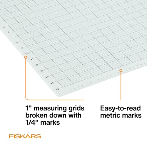 Fiskars Glass Craft Mat, 18" x 24" - color: Clear