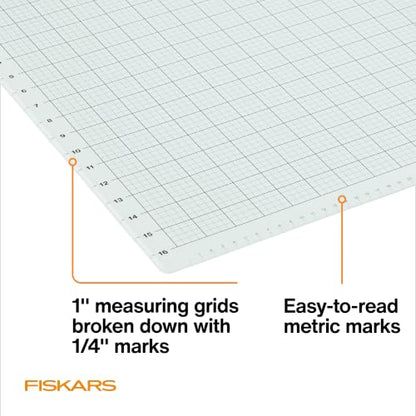 Fiskars Glass Craft Mat, 18" x 24" - color: Clear
