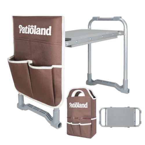Garden Kneeler and Seat Heavy Duty, Kneeling Bench for Gardening - color: Gray-modle C