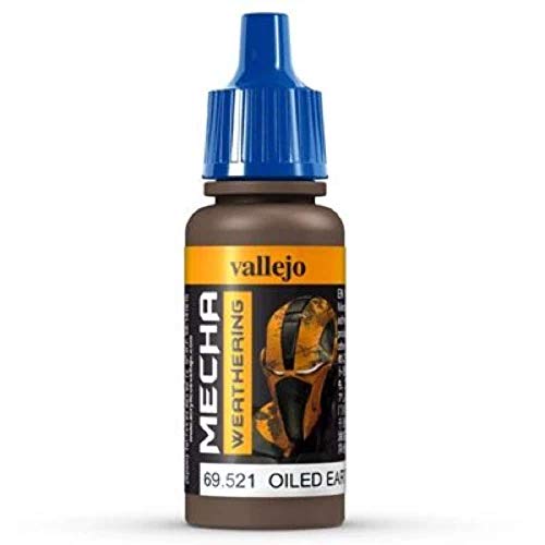 Vallejo Oiled Earth Wash 17ml Painting Accessories - color: Oiled Earth Wash, size: 0.57 Fl Oz (Pack of 1)