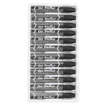 PATIKIL Black Oil Pastels, 48Pcs Soft Oil Crayons Pastels Stick Vibrant and Creamy Art Supplies Bulk for Artists Beginners Art Painting Drawing Blending Graffiti Gallery - color: Black