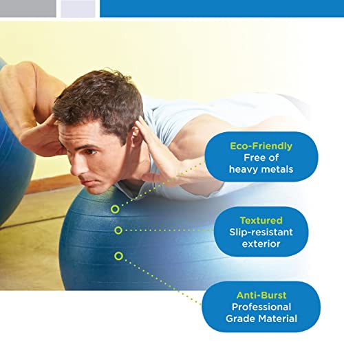 bintiva Exercise Ball - color: Blue, size: XS (40-45cm)