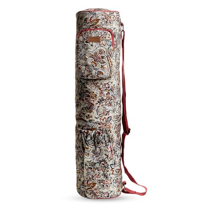 Maison d' Hermine Yoga Mat Duffle Bag Gym Tote Yoga Mat Carry Bag - color: Jaipur, style: Yoga Mat Carry Bag