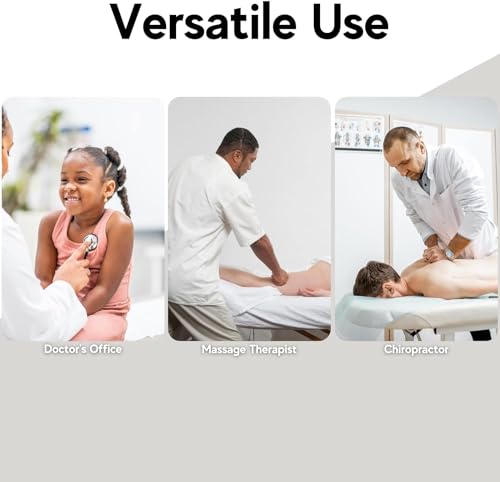 Vakly Exam Table Paper Roll 14 in x 225 ft Smooth, Disposable, 2 Rolls | Medical barrier paper, tear resistant, absorbent, latex free, fits exam, massage and therapy tables