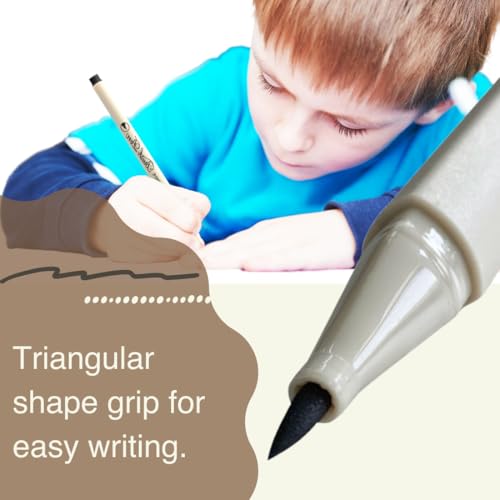 Artline SUPREME Brush Blender Pens | AP Certified Safe for Kids | Blur Resistant Ink | EPFS-F | Flexible Brush Nib Creates Unique Wide & Fine Lines | 3-Pack - size: 3-Pack