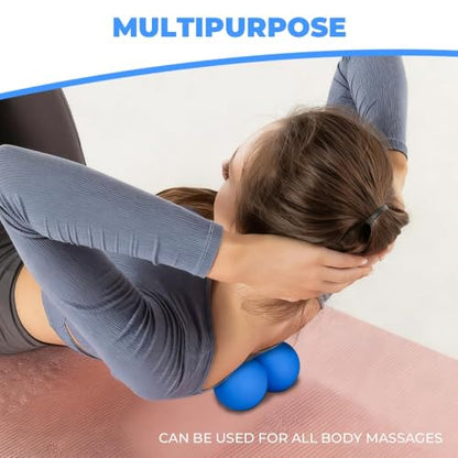 Cellulite Massage Roller Tool (Blue) - color: Blue