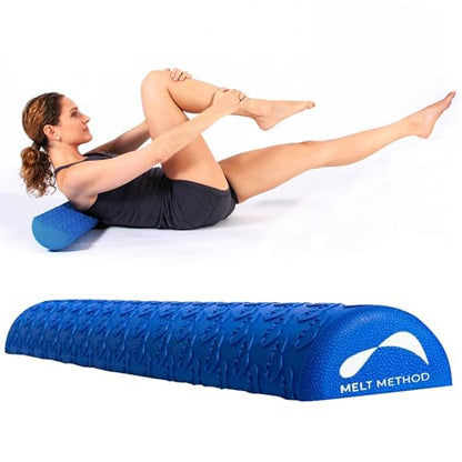 MELT 36-Inch Half Foam Roller Spinal Support Balance Training
