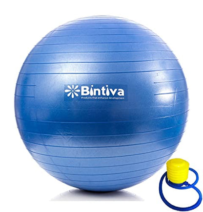 bintiva Exercise Ball - color: Blue, size: S (50-55cm)
