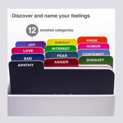 156 Emotion Cards Card Deck – Master Your Emotional Intelligence, Enhance Resilience and Thrive - color: Emotions Only Deck
