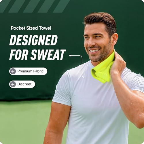 DRYKI Pocket-Sized Sweat Towels - Original Sweat Absorbing Handkerchiefs - color: Summit