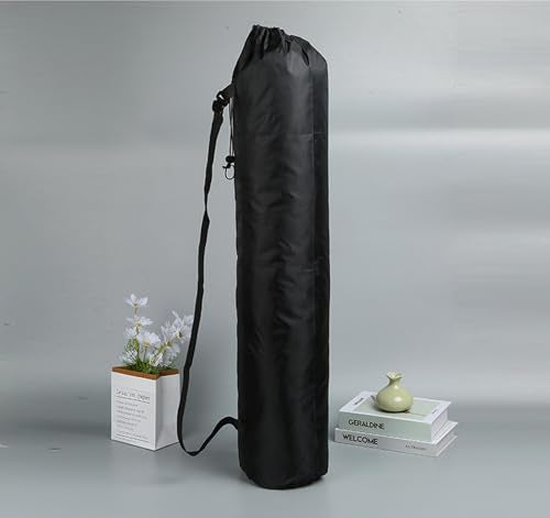 Yoga Mat Bag with Adjustable Strap, Yoga Gym Bag, Black Yoga Mat Carrier Bag