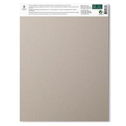 Winsor & Newton Classic Bleedproof Marker Pad, 9" x 12", 50 Sheets, 75 GSM | Bleedproof, 75gsm, Specially Treated Paper, Smoot, Matte, Archival Quality, Desiged for Optimal Marker Performance - size: 9" x 12", style: Classical