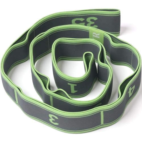 Stretch Band Strap with Number, Elastic Stretching Strap, Fitness Elastic Band, for Exercise Fitness Workout