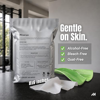 Gym Wipes Refill - Fitness Equipment & Yoga Mat, Unscented 800 ct - size: Single