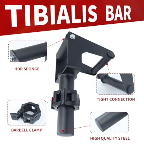 Solo Tib Bar Tibialis Trainer Tibialis Bar Fit 2 Inch Weight Plates - size: HDR Sponge-Diameter 50MM