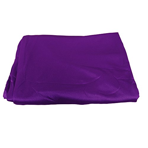 Aerial Yoga Hammock 5.5 Yards Yoga Swing Pilates Silk Home Gym Fitness Include hardware,Daisy Chain, Pose Guide - color: Depp Purple