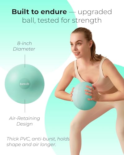 Pilates Kit | Pilates Equipment Set for Home Workouts | Accessories & Guide - color: Mint, style: Essential Kit - 3PC