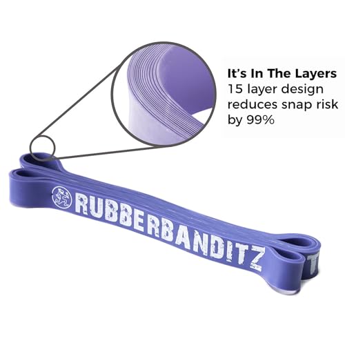 Rubberbanditz Resistance Bands Workout Kit | Exercise Bands, Door Anchor, Handles, Carry Bag, Straps | Resistance Training, Physical Therapy - color: 1.5 lbs (0.7 kg) Standard Package