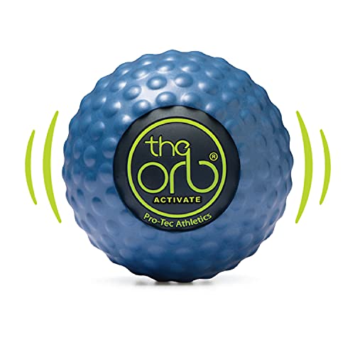 Pro-Tec Athletics Orb Massage Balls, Vary in Size and Color, Deep Tissue Massage, Muscle Relief, Promotes Flexibility, Hamstring, Quadriceps, Calf, Multi-Directional Massage Ball, Working Out - color: Orb Activate 4.5" Blue