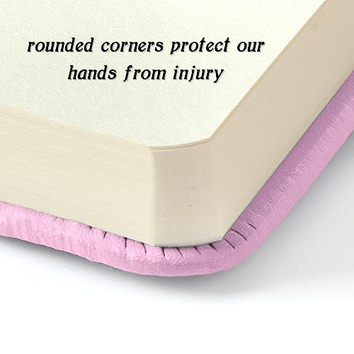 5" x 5" Hardcover Sketch Book,58 Sheets Small Mixed Media Pocket Sketch Pad | PU Cover,150 GSM Acid Free Artist Drawing Paper,Travel Journal Blank Notebook for Adults Sketching,Illustration.Purple Pink - color: 150gsm PU-purple pink