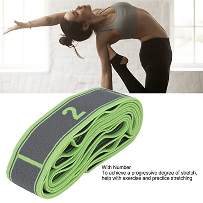 Topyond Numbered Stretch Band Strap - Elastic Stretching Strap for Exercise
