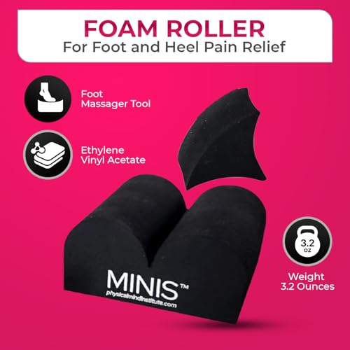 Parasetter MINIs Foam Roller for Foot and Heel Pain Relief, Relieve Planter Fasciitis Patented Foot and Arch Massager Tool