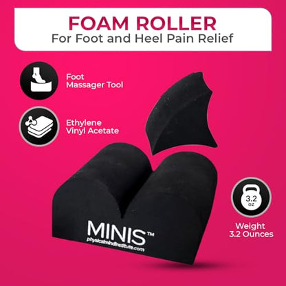 Parasetter MINIs Foam Roller for Foot and Heel Pain Relief, Relieve Planter Fasciitis Patented Foot and Arch Massager Tool