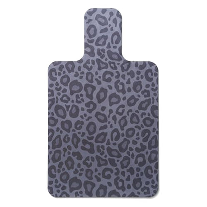 Pilates Reformer Mat-Fits Aeropilates, Allegro, Balanced Body, Merrithew Machines – Clean and Non Slip - color: Black Leopard Print