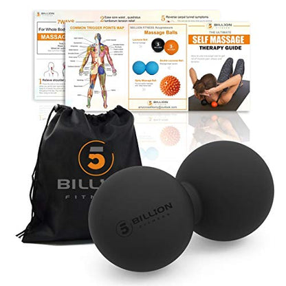 5BILLION Push up Bars & Peanut Massage Ball