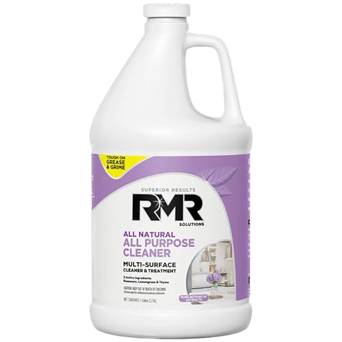RMR All Natural All-Purpose Cleaner - Non-Toxic, Rinse-Free Multipurpose Cleaning Supplies, Biodegradable 1 Gallon Bottle, Modern Botanical Scent - size: 128 Fl Oz (Pack of 1)
