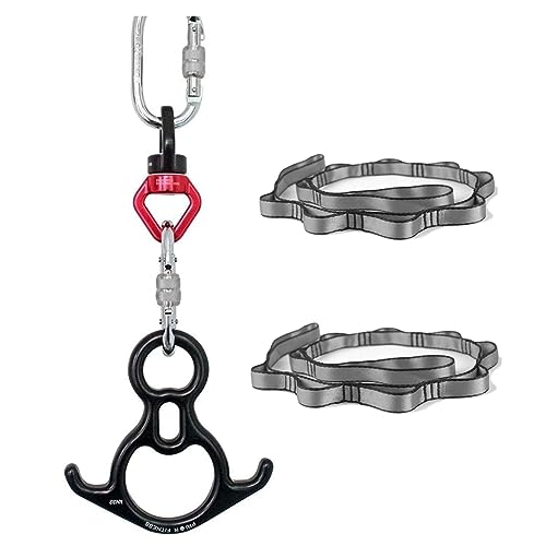 PRIOR FITNESS Aerial Silks Hardware, SGS/CE Safety Certified Rigging Set