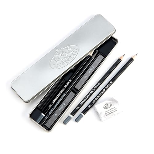 Royal & Langnickel Sketching Art Set W/Tin - style: Sketching