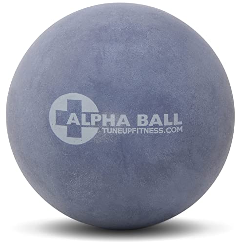 Tune Up Fitness – Alpha Ball | Large Therapy Ball | Massage Ball for Myofascial Release, Pain Relief - Back, Shoulders, Hamstrings, Hips, Glutes