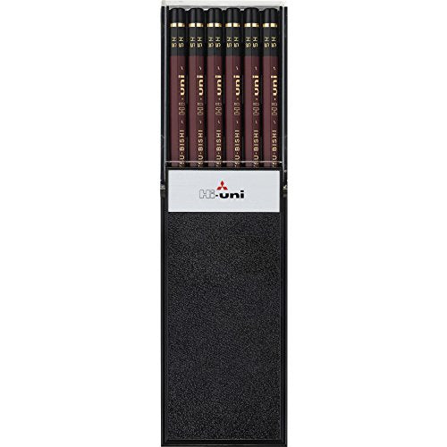 Uni Wooden Pencil, 5H, Box of 12 (HU5H) - style: 5H