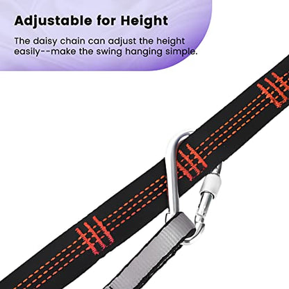 Kids Therapy Swing with Special Needs Snuggle Swing Cuddle Hammock Indoor Adjustable Aerial Yoga for Children with Autism, ADHD, Asperger, Sensory Integration (Hardware Included) - color: Purple